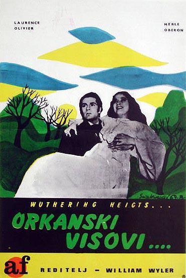 呼啸山庄wuthering heights(1939)海报(克罗地亚)