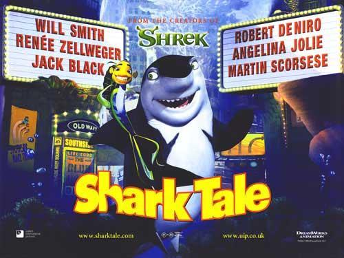 鲨鱼故事shark tale(2004)海报(英国)