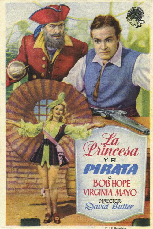 公主与海盗 海报(西班牙) #01