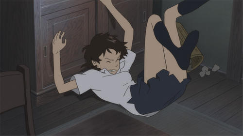 《<em>穿越时空的少女</em>》<em>Time waits for no one</em> 中国