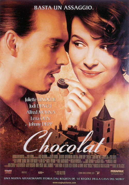 浓情巧克力chocolat(2000)海报(意大利)