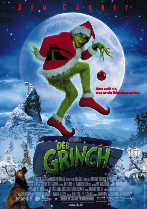 圣诞怪杰how the grinch stole christmas(2000)海报(德国)