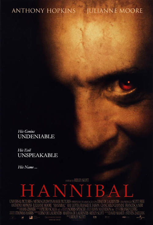 汉尼拔hannibal(2001)海报 