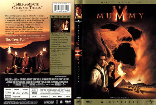 木乃伊the mummy(1999)dvd封套 #03