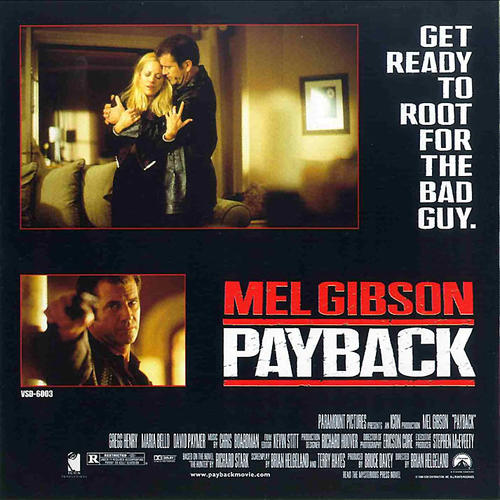 危险人物payback(1999)原声碟封套 #1c