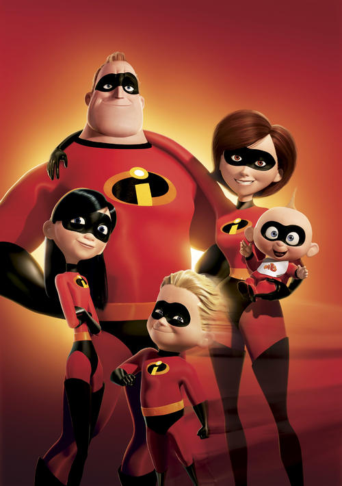 超人总动员the incredibles(2004)海报 