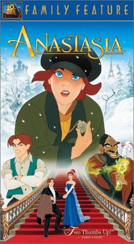 真假公主anastasia(1997)录影带封套 #01