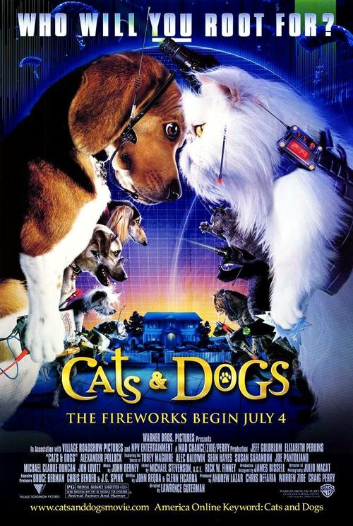 猫狗大战cats & dogs(2001)海报 