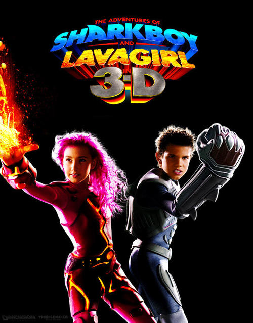 立体小奇兵:鲨鱼男孩与岩浆女孩