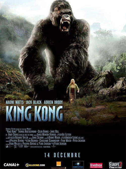 金刚king kong(2005)海报(法国) 