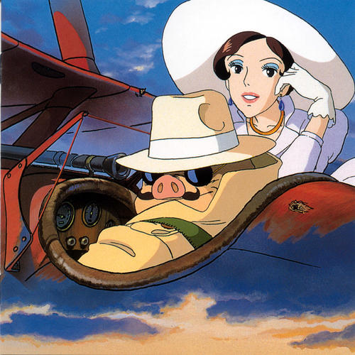 红猪crimson pig(1992)原声碟封套 #4a