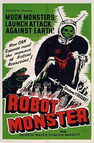 机械怪兽robot monster(1953)海报 #02