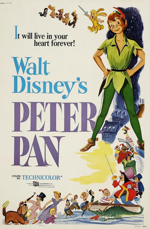 小飞侠peter pan(1953)海报 