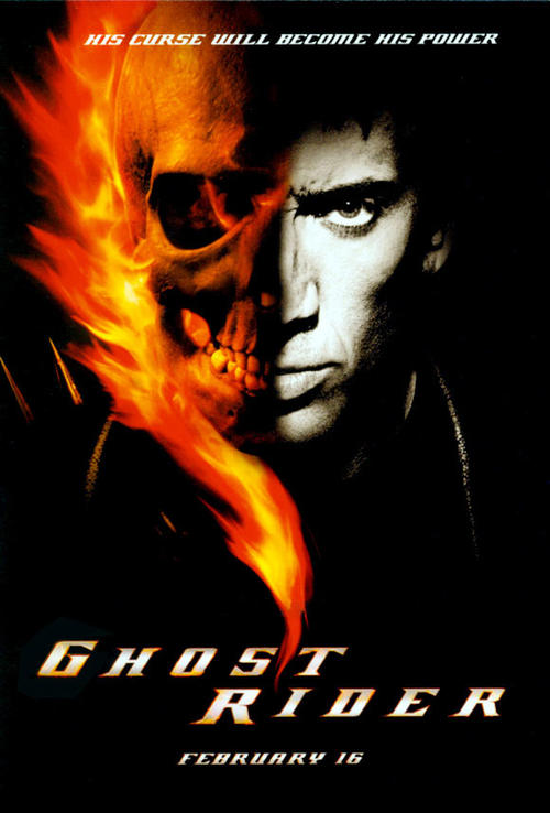 灵魂战车ghost rider(2007)预告海报 