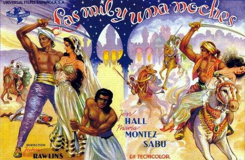 天方夜谭arabian nights(1942)海报(西班牙#03