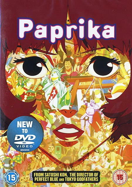红辣椒paprika(2006)dvd封套(英国) 