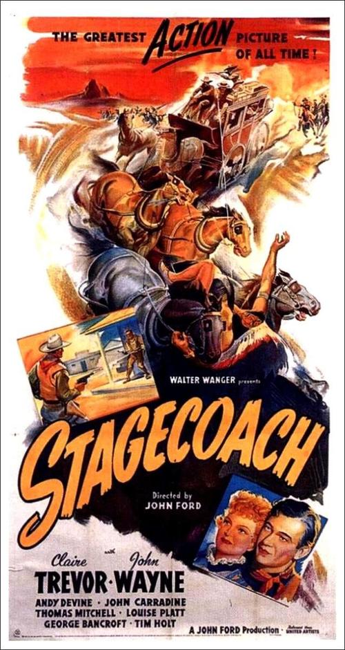 关山飞渡stagecoach(1939)海报 #07
