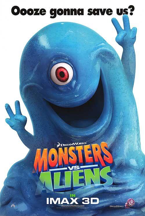 大战外星人monsters vs aliens(2009)预告海报 
