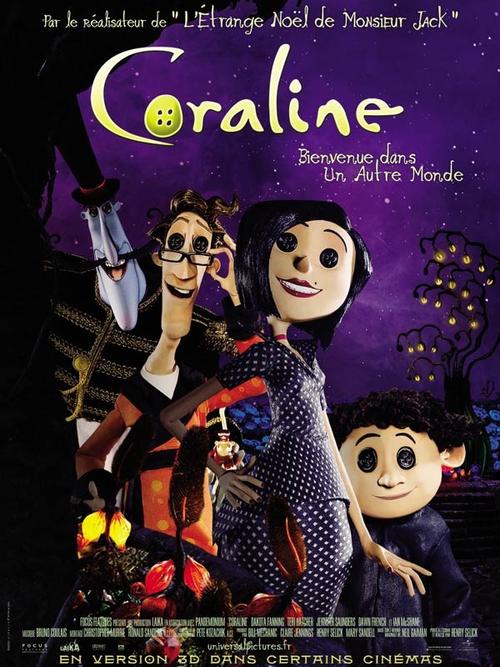 鬼妈妈coraline(2009)海报(法国) 