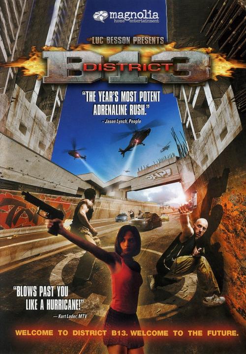 暴力街区13banlieue 13(2004)dvd封套(美国) 