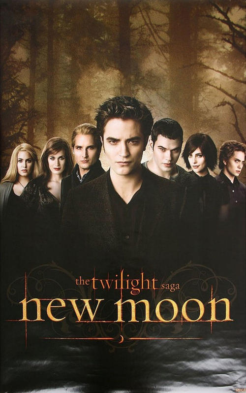 暮光之城2:新月the twilight saga: new moon(2009)预告海报 #05